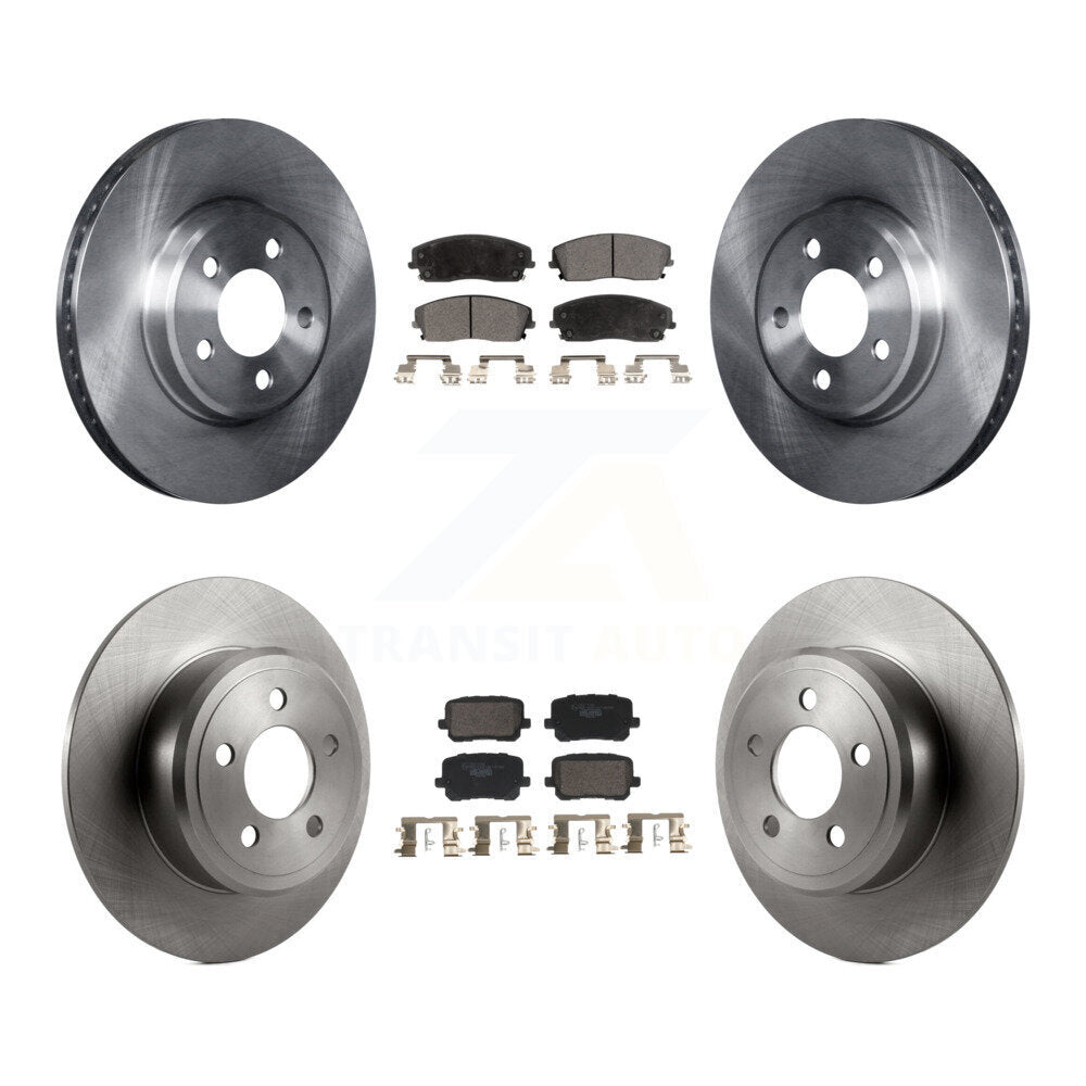 Transit Auto K8T-104433 Disc Brake Kit for 2014 Dodge Charger - Front and Rear product image