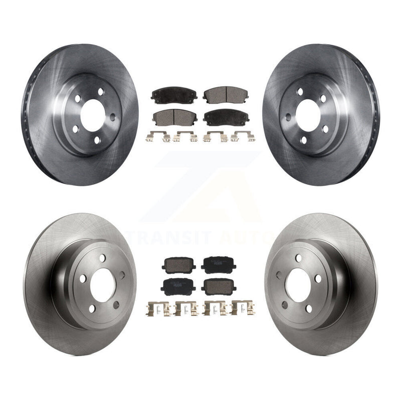 Transit Auto K8T-104433 Disc Brake Kit for 2014 Dodge Charger - Front and Rear product image