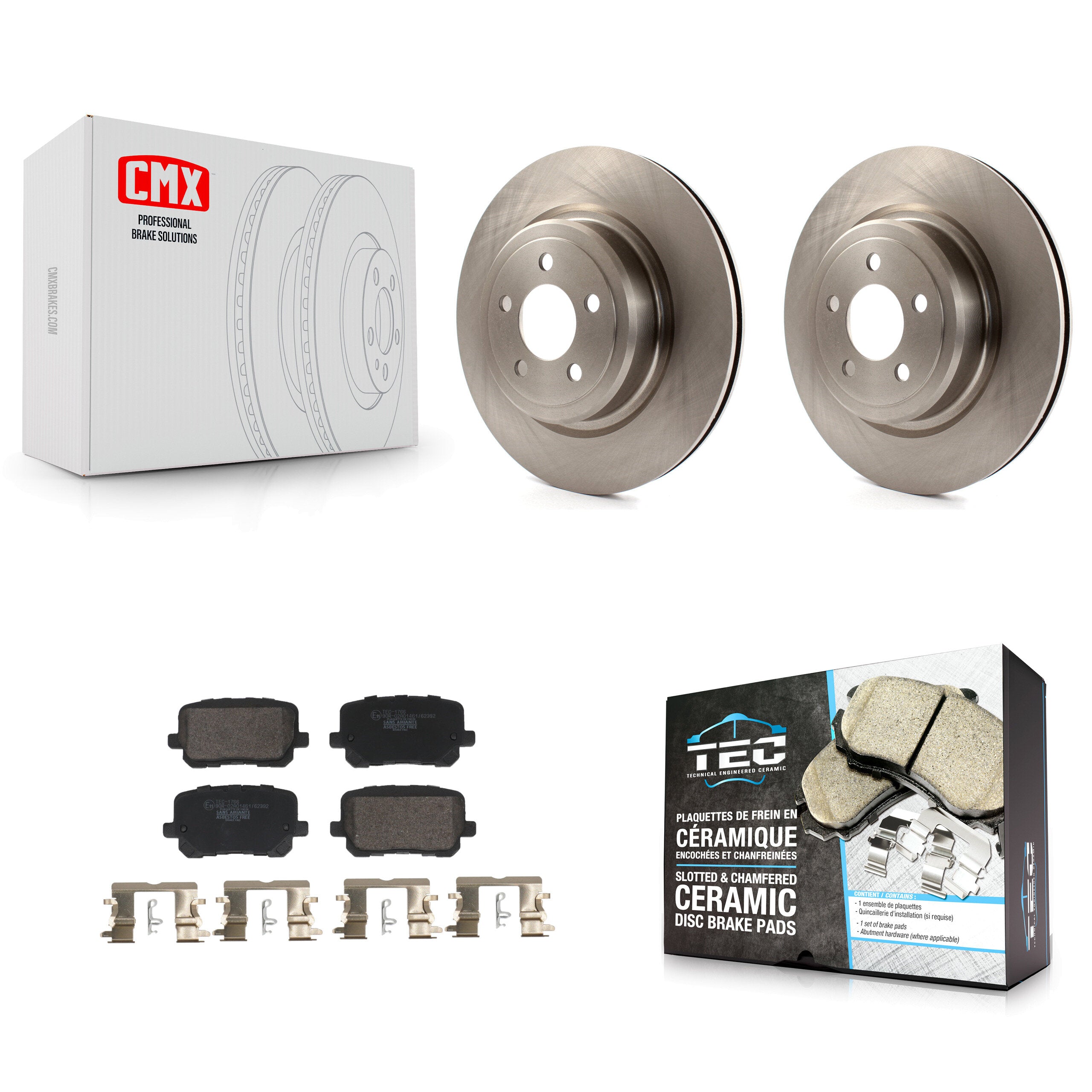Transit Auto K8T-104437 Disc Brake Kit for 2020-2023 Dodge Charger - Rear product image