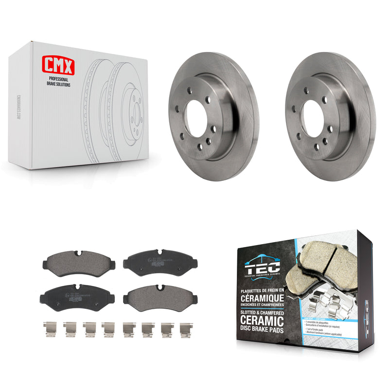 Transit Auto K8T-104440 Disc Brake Kit for 2019-2024 Mercedes-Benz Sprinter 1500, Freightliner Sprinter 2500, Freightliner Sprinter 3500 & more - Rear product image