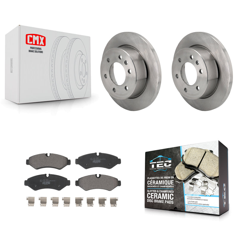Transit Auto K8T-104441 Disc Brake Kit for 2019-2024 Mercedes-Benz Sprinter 3500, Freightliner Sprinter 2500, Freightliner Sprinter 3500 & more - Rear product image