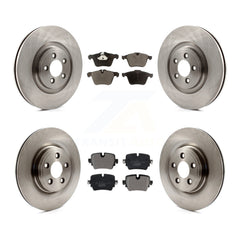 Transit Auto K8T-104449 Disc Brake Kit for 2016 Jaguar XJ - Front and Rear product image