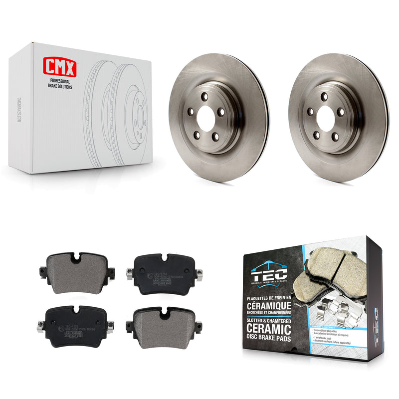 Transit Auto K8T-104450 Disc Brake Kit for 2016 Jaguar XJ - Rear product image