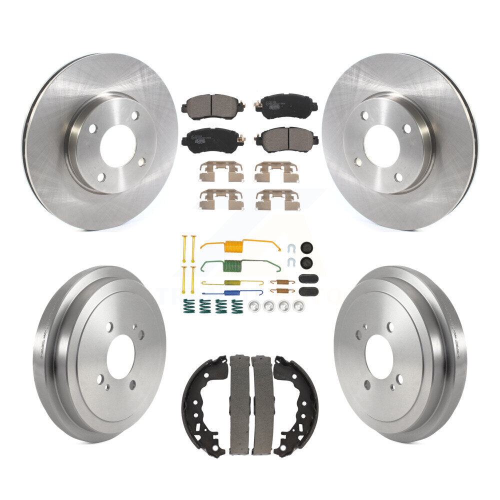 Transit Auto K8T-104451 Disc Brake Kit for 2018-2021 Nissan Kicks, Nissan Versa - Front and Rear product image