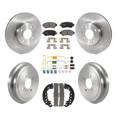 Transit Auto K8T-104451 Disc Brake Kit for 2018-2021 Nissan Kicks, Nissan Versa - Front and Rear product image