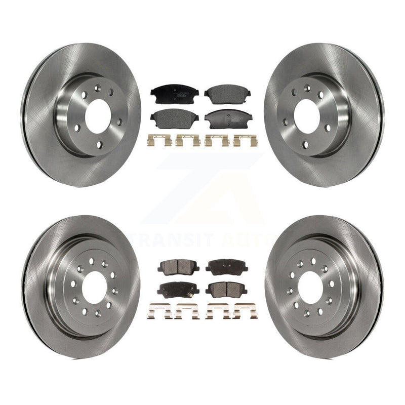 Transit Auto K8T-104454 Disc Brake Kit for 2013-2015 Cadillac ATS - Front and Rear product image