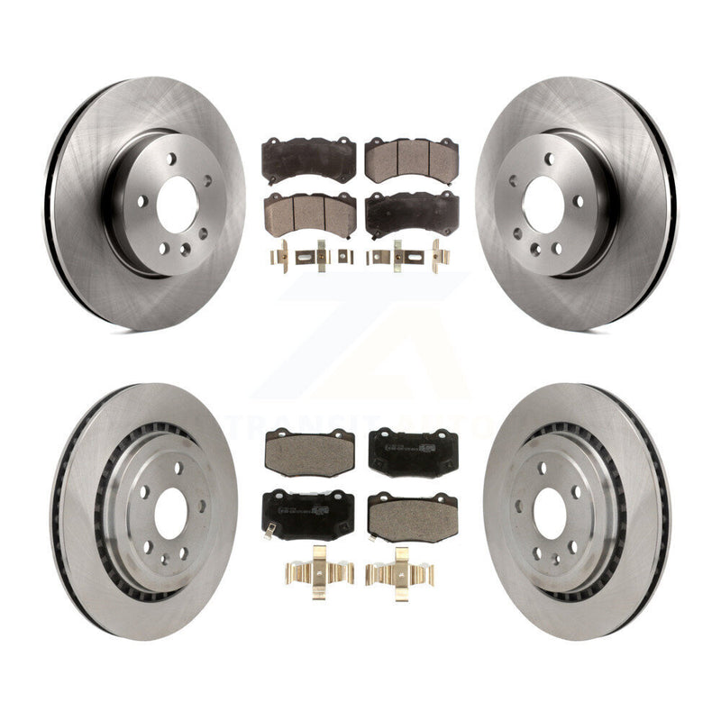 Transit Auto K8T-104455 Disc Brake Kit for 2017-2019 Cadillac ATS - Front and Rear product image