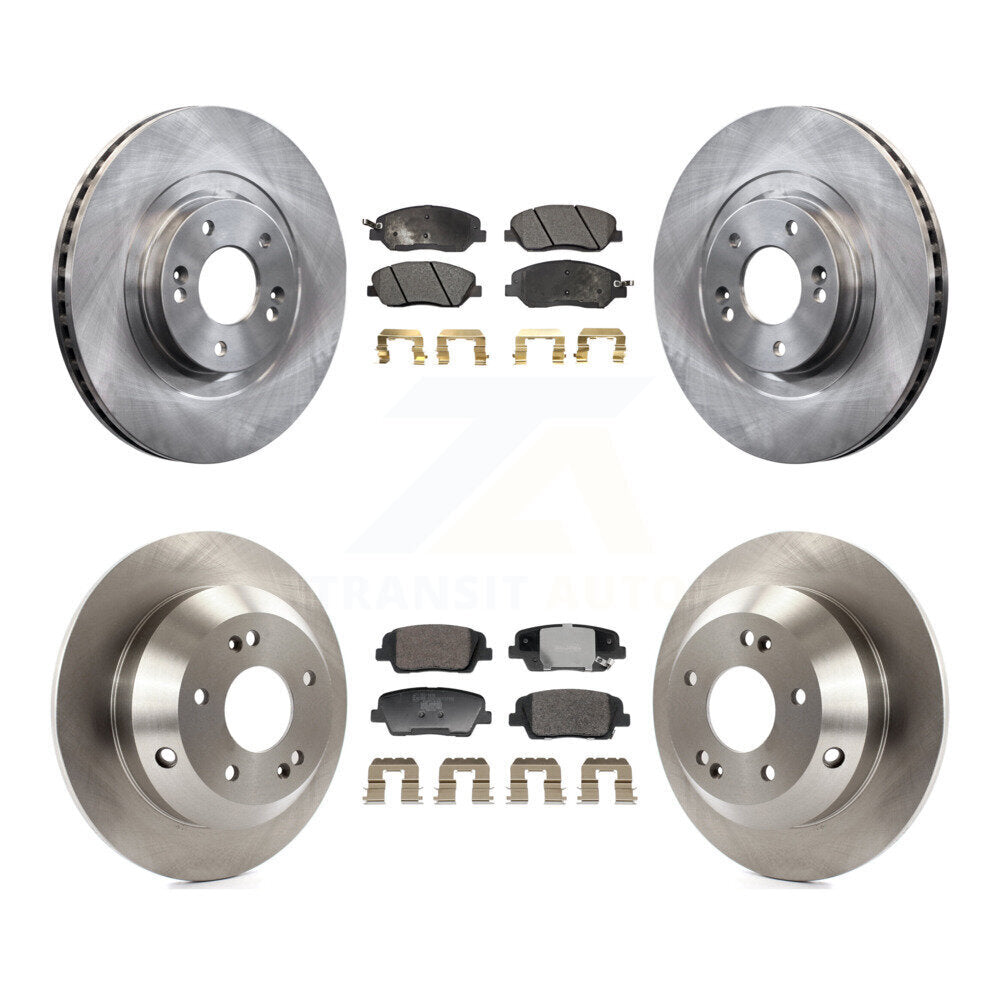 Transit Auto K8T-104457 Disc Brake Kit for 2013-2016 Hyundai Santa Fe, Hyundai Santa Fe XL - Front and Rear product image