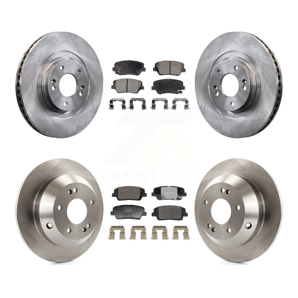 Transit Auto K8T-104458 Disc Brake Kit for 2013-2016 Kia Sorento, Hyundai Santa Fe Sport - Front and Rear product image
