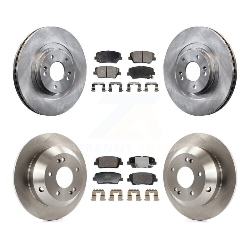 Transit Auto K8T-104458 Disc Brake Kit for 2013-2016 Kia Sorento, Hyundai Santa Fe Sport - Front and Rear product image