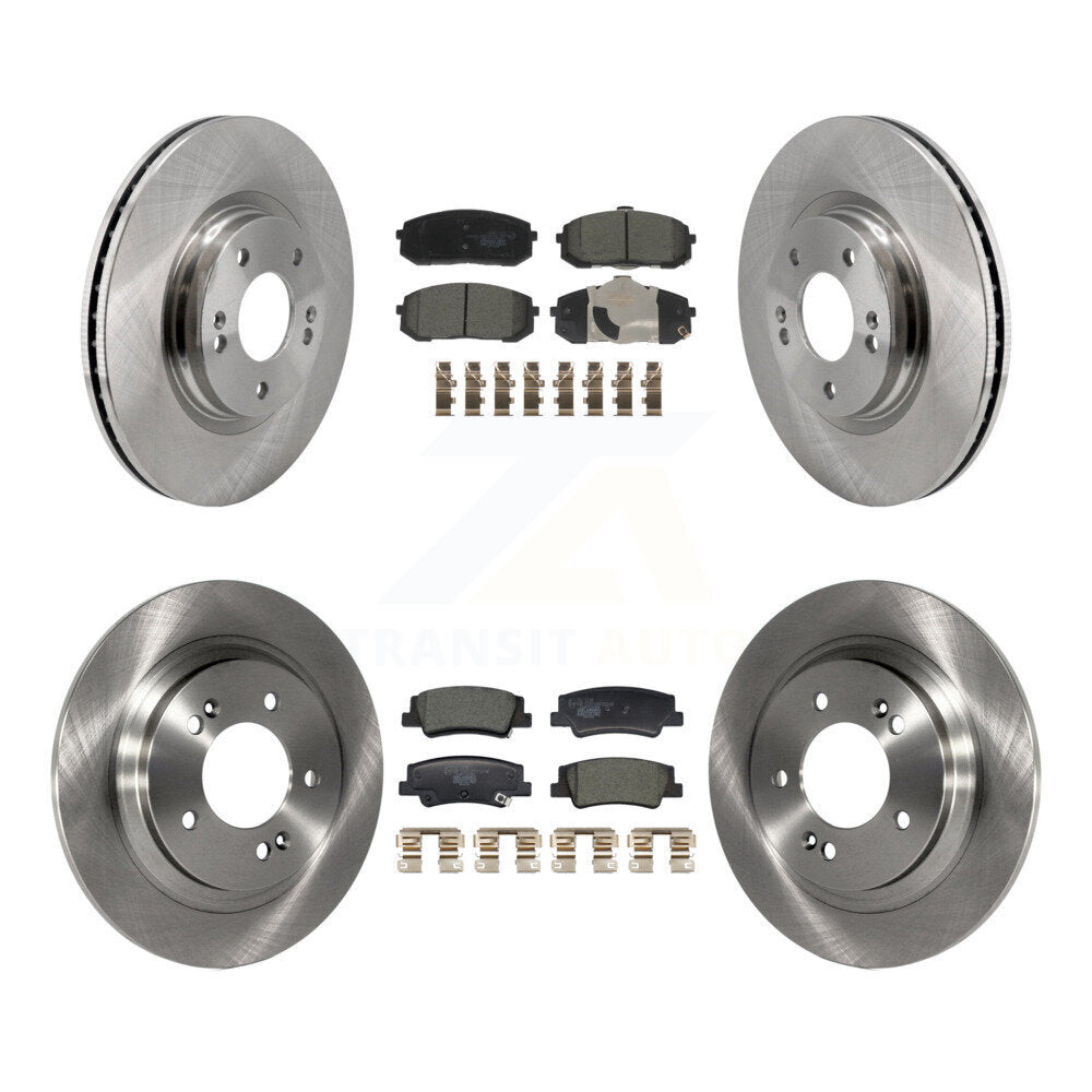 Transit Auto K8T-104459 Disc Brake Kit for 2020-2025 Hyundai Sonata, Kia Niro EV, Kia K5 - Front and Rear product image