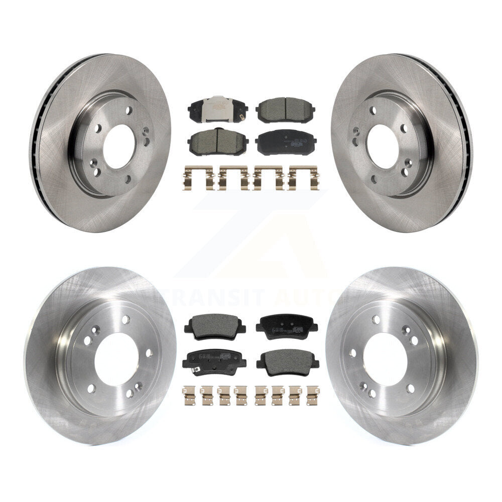 Transit Auto K8T-104460 Disc Brake Kit for 2021-2023 Hyundai Elantra - Front and Rear product image