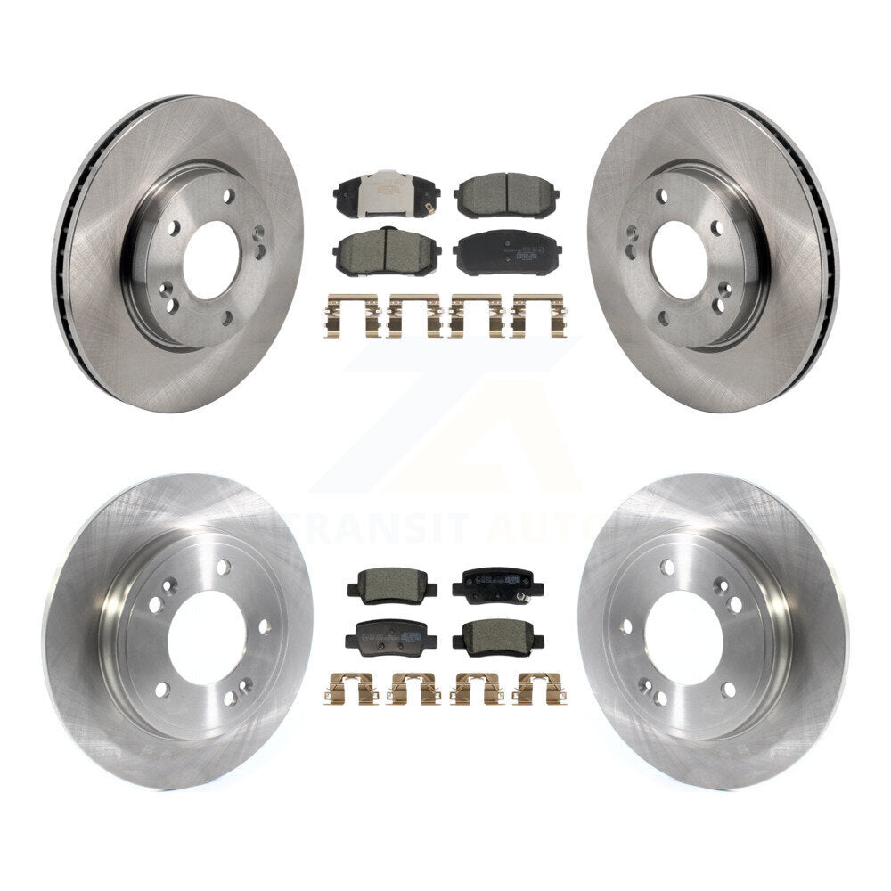 Transit Auto K8T-104461 Disc Brake Kit for 2021-2023 Hyundai Elantra - Front and Rear product image