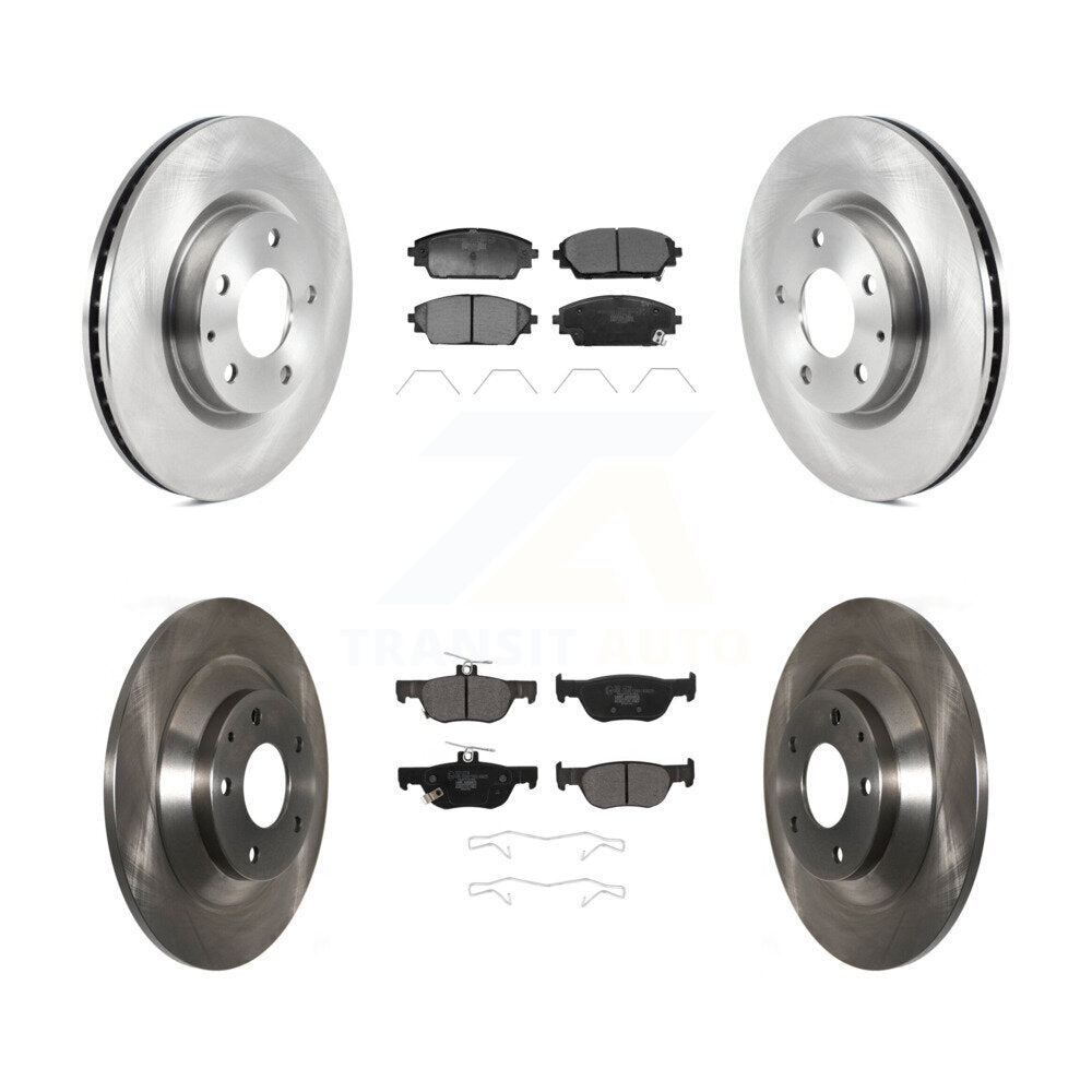 Transit Auto K8T-104463 Disc Brake Kit for 2020-2023 Mazda CX-30 - Front and Rear product image