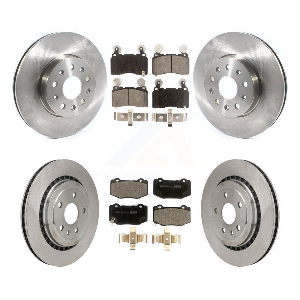 Transit Auto K8T-104466 Disc Brake Kit for 2016 Chevrolet Camaro - Front and Rear product image