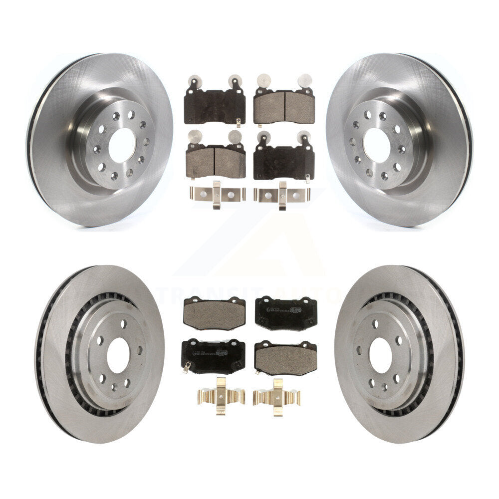 Transit Auto K8T-104467 Disc Brake Kit for 2016 Chevrolet Camaro - Front and Rear product image