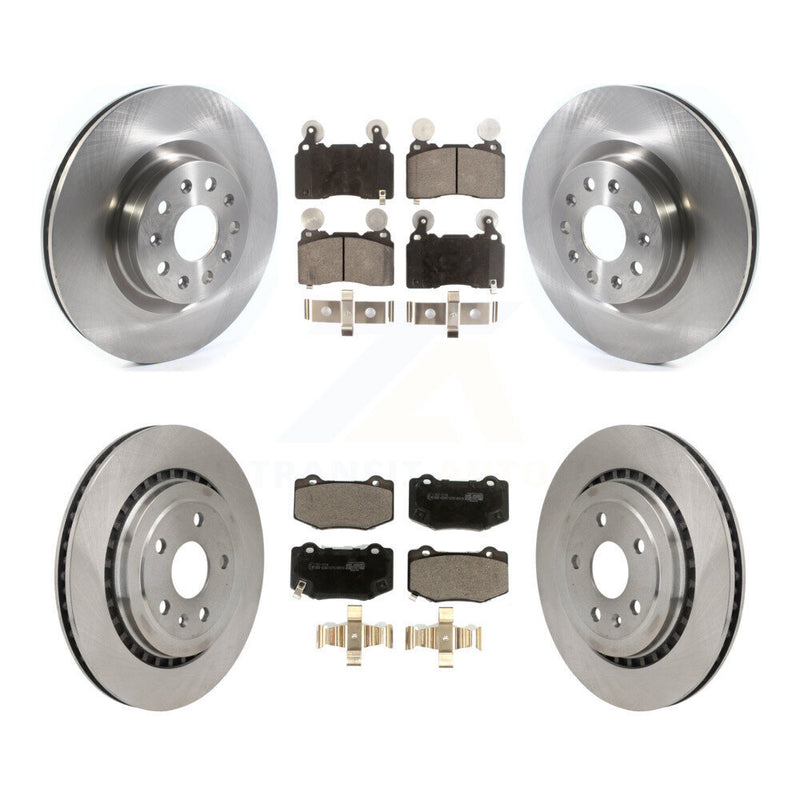 Transit Auto K8T-104467 Disc Brake Kit for 2016 Chevrolet Camaro - Front and Rear product image