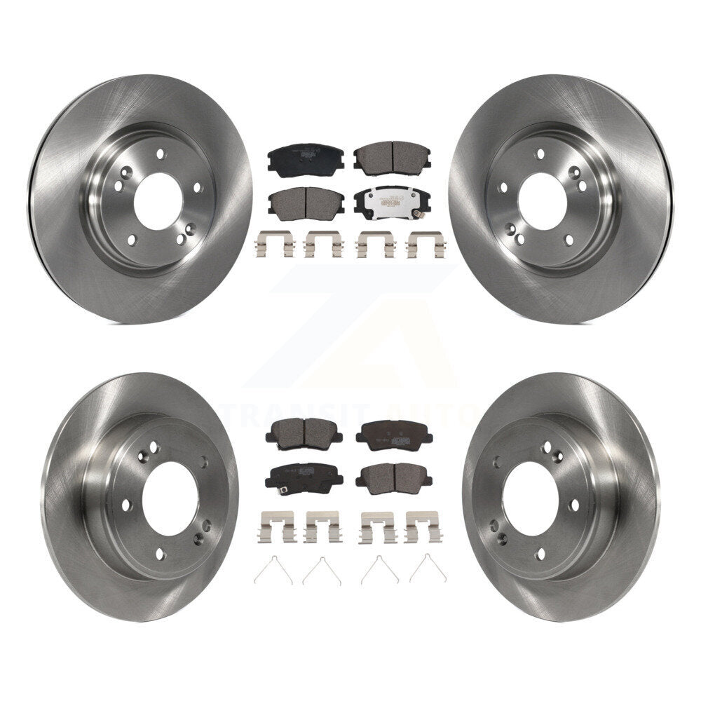 Transit Auto K8T-104468 Disc Brake Kit for 2017-2019 Kia Soul - Front and Rear product image