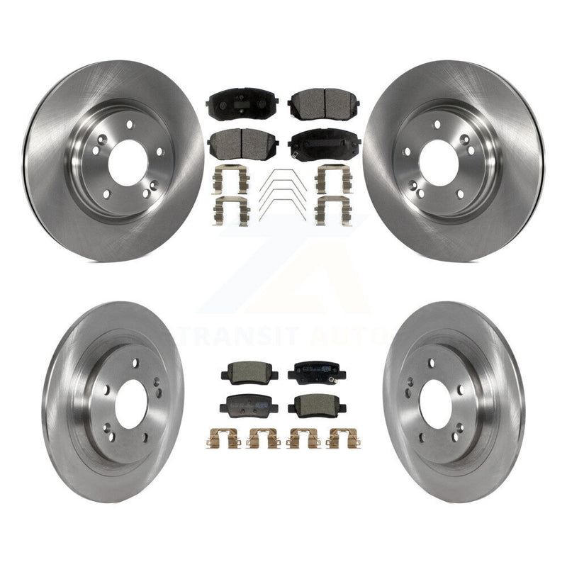 Transit Auto K8T-104471 Disc Brake Kit for 2021-2024 Kia Seltos - Front and Rear product image