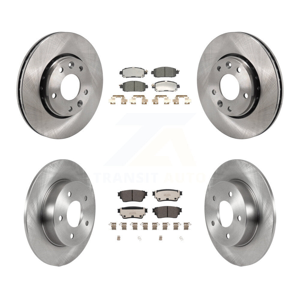 Transit Auto K8T-104477 Disc Brake Kit for 2021-2023 Nissan Kicks - Front and Rear product image