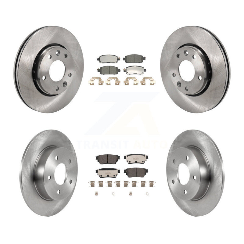 Transit Auto K8T-104477 Disc Brake Kit for 2021-2023 Nissan Kicks - Front and Rear product image