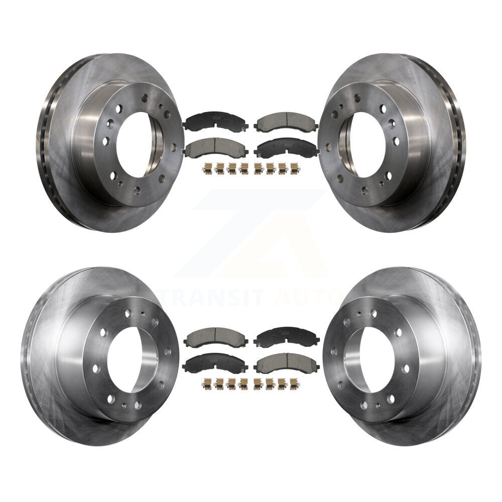 Transit Auto K8T-104481 Disc Brake Kit for 2020-2024 Chevrolet Silverado 2500 HD, Chevrolet Silverado 3500 HD, GMC Sierra 2500 HD & more - Front and Rear product image