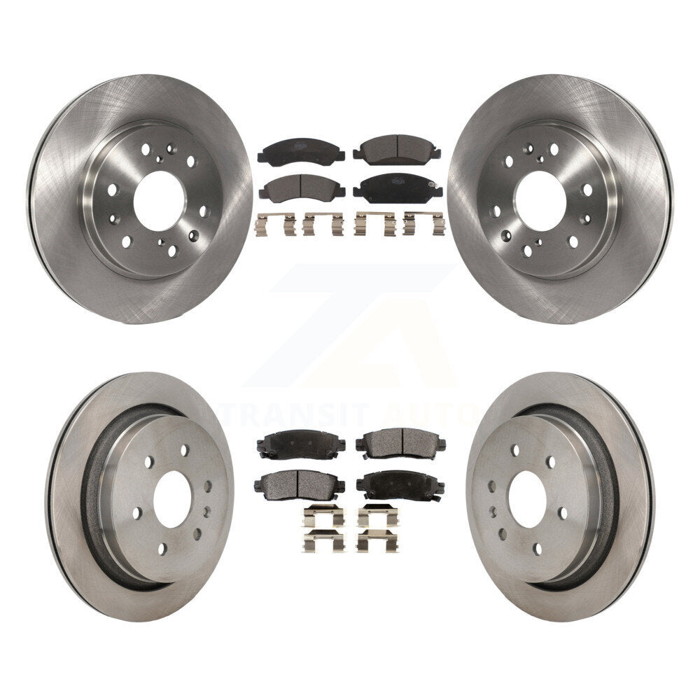 Transit Auto K8T-104483 Disc Brake Kit for 2013-2016 Cadillac XTS - Front and Rear product image