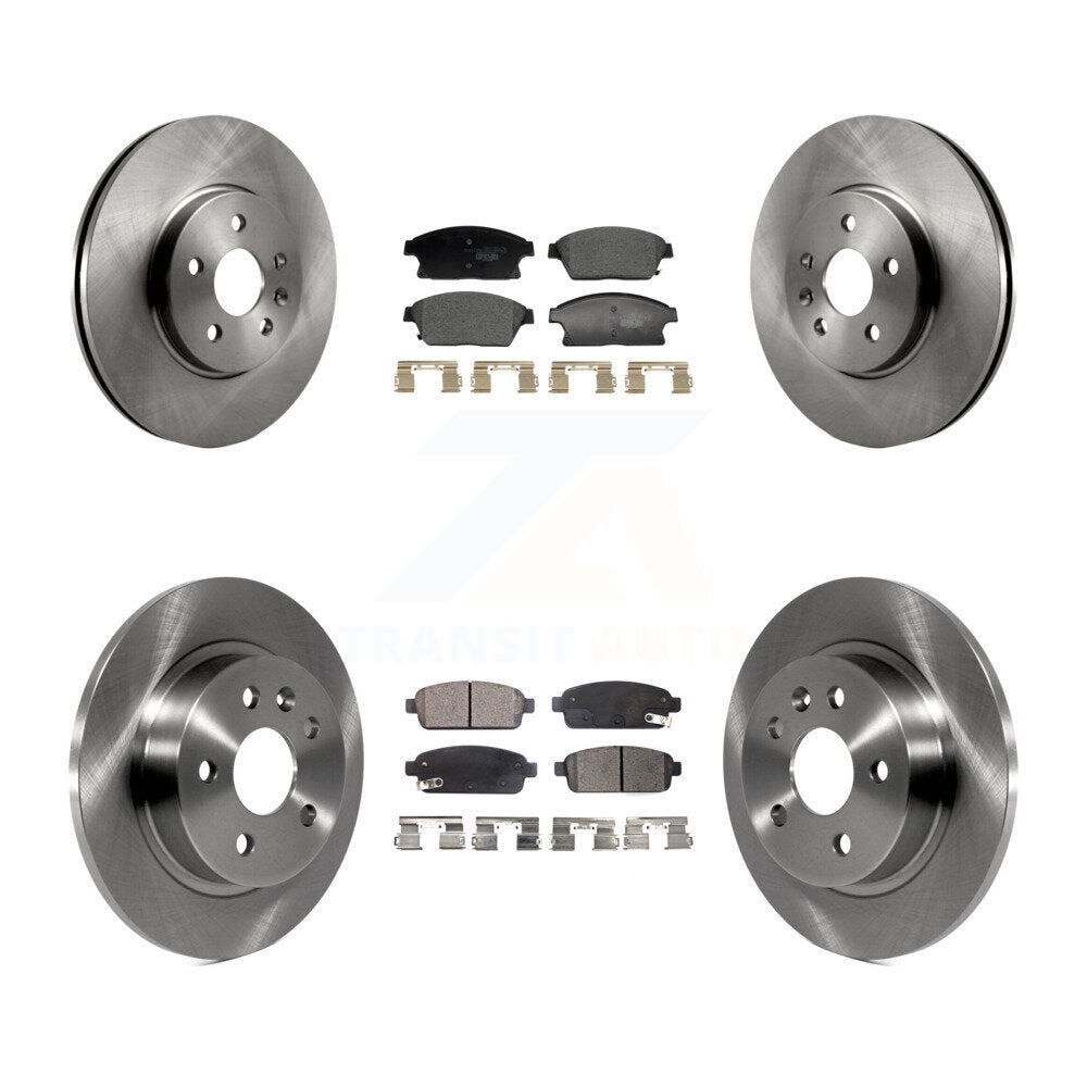 Transit Auto K8T-104484 Disc Brake Kit for 2013-2017 Buick Encore, Chevrolet Trax - Front and Rear product image