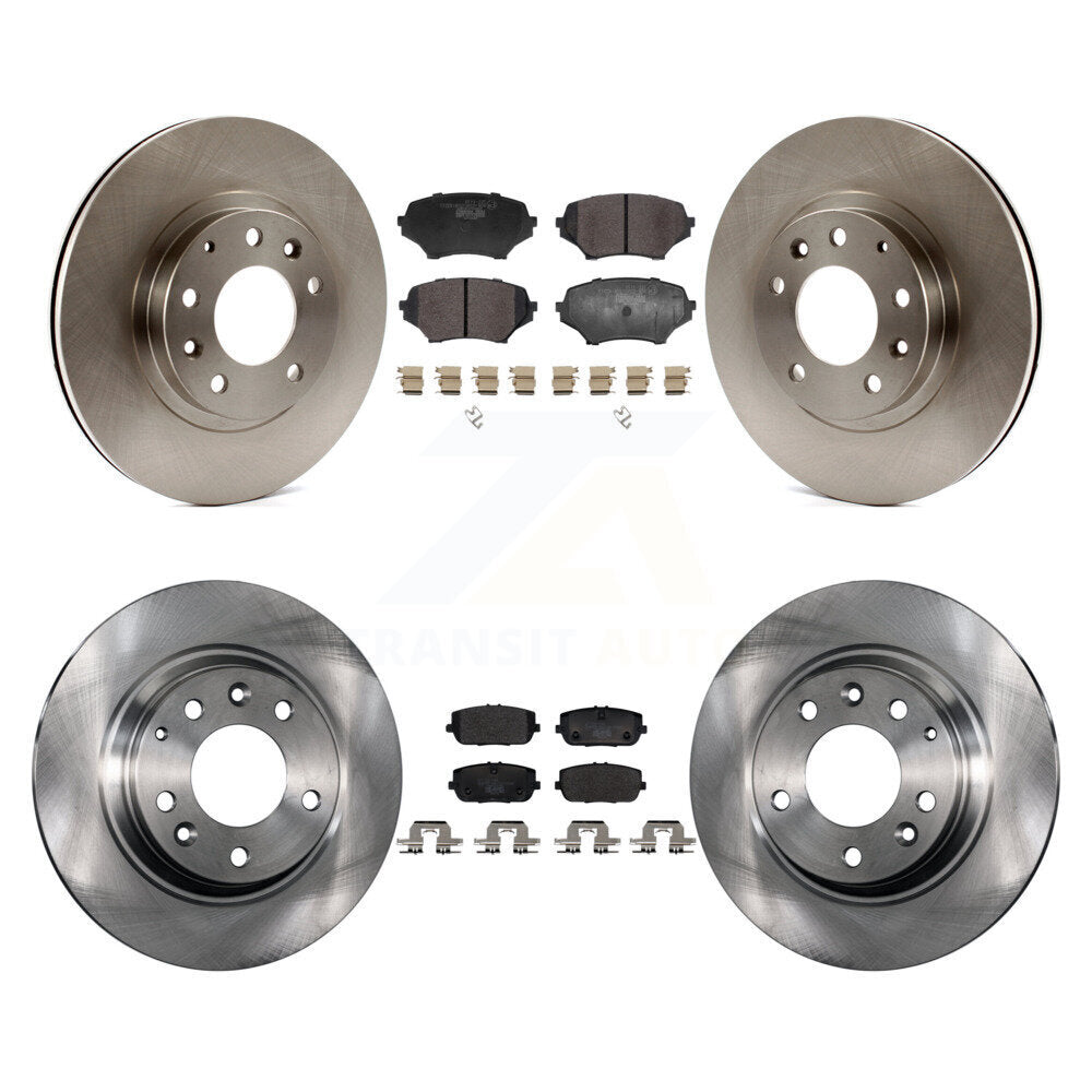 Transit Auto K8T-104485 Disc Brake Kit for 2006-2015 Mazda MX-5 Miata - Front and Rear product image