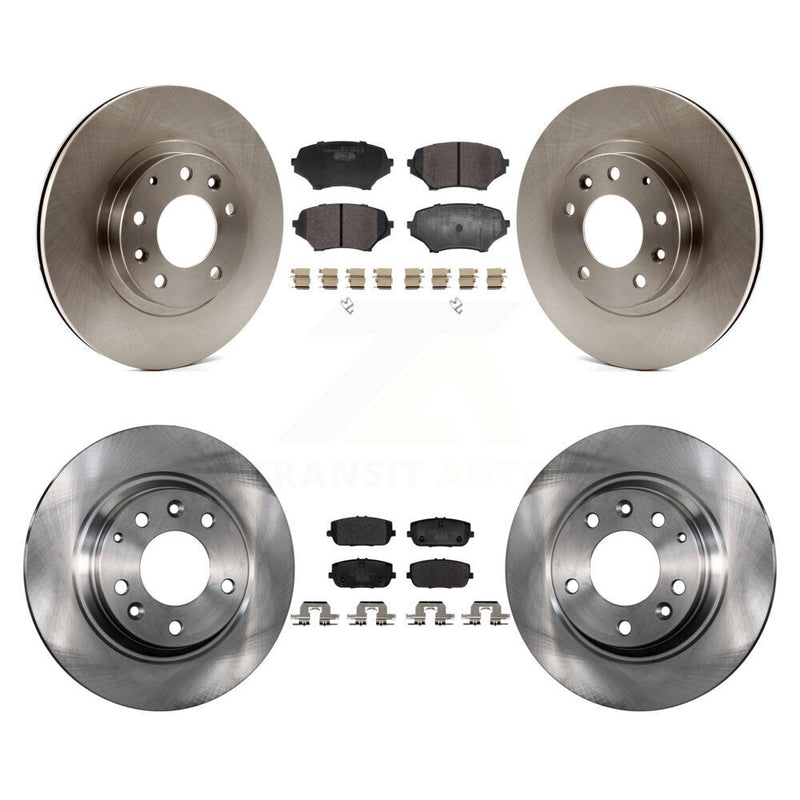 Transit Auto K8T-104485 Disc Brake Kit for 2006-2015 Mazda MX-5 Miata - Front and Rear product image