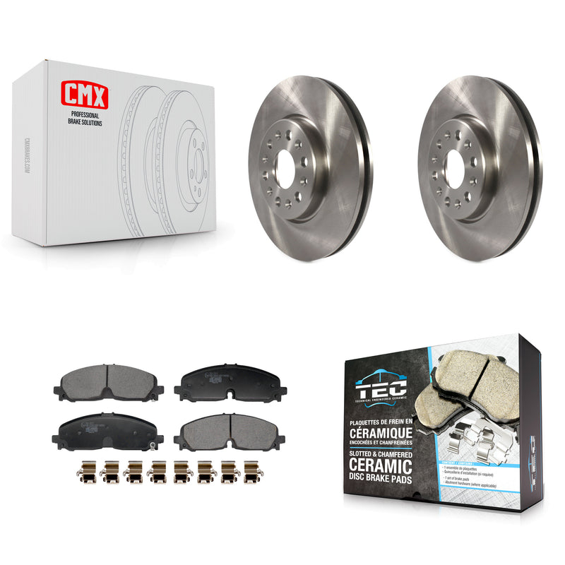Transit Auto K8T-104492 Disc Brake Kit for 2020-2024 Buick Enclave, Chevrolet Blazer, Chevrolet Traverse & more - Front product image