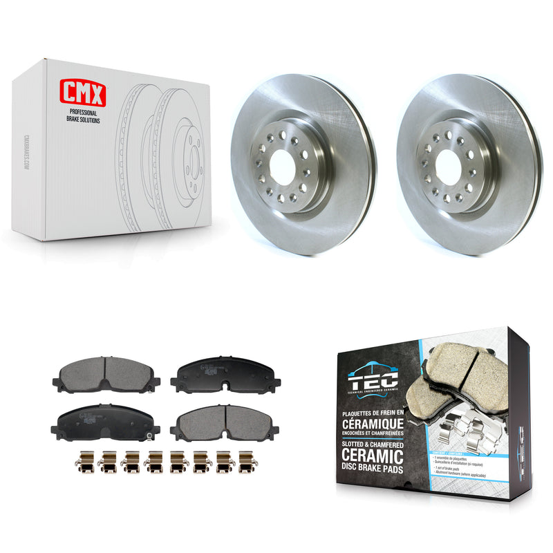 Transit Auto K8T-104493 Disc Brake Kit for 2021 Buick Enclave, Cadillac XT5, Cadillac XT6 - Front product image