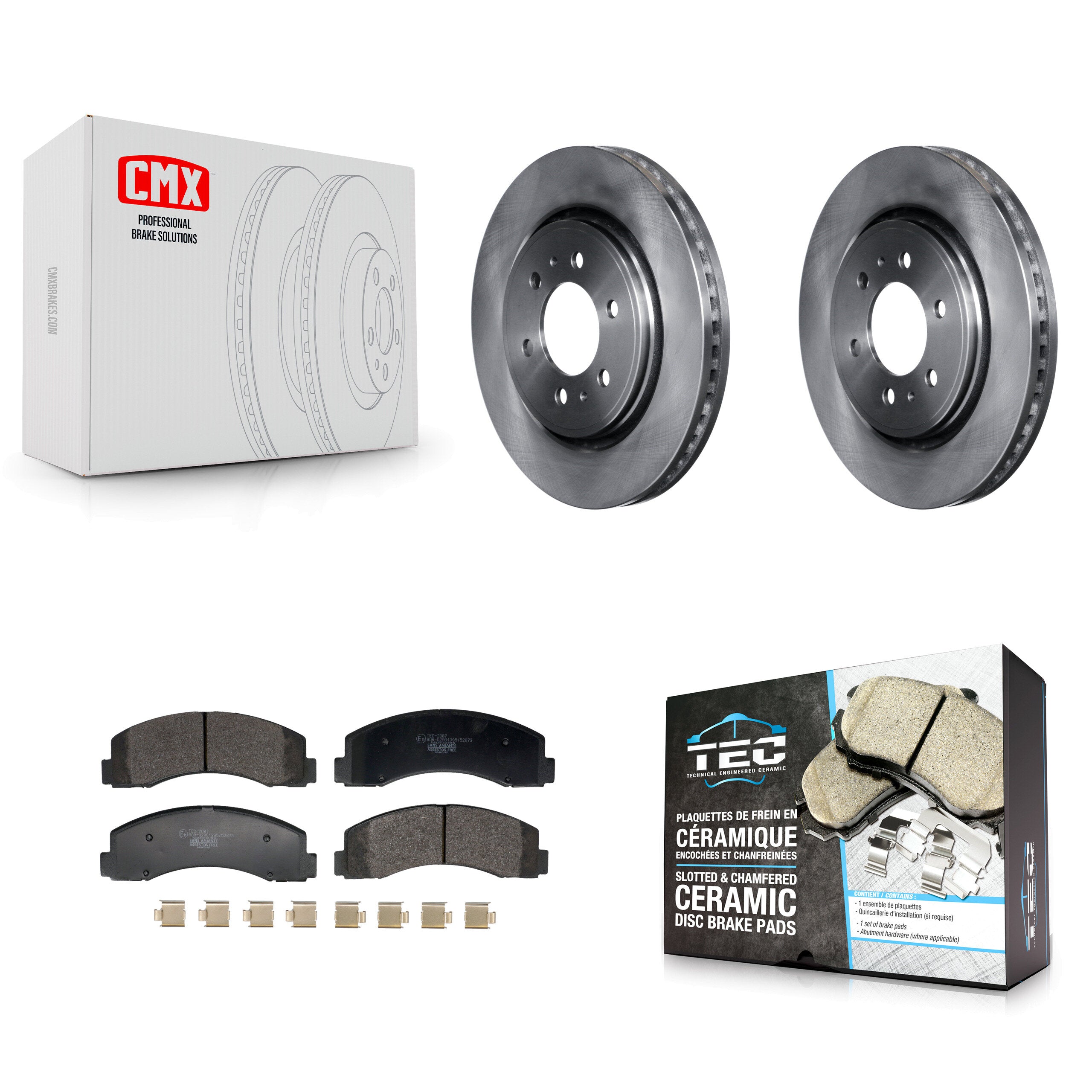 Transit Auto K8T-104497 Disc Brake Kit for 2018-2021 Ford Expedition, Ford F-150, Lincoln Navigator - Front product image