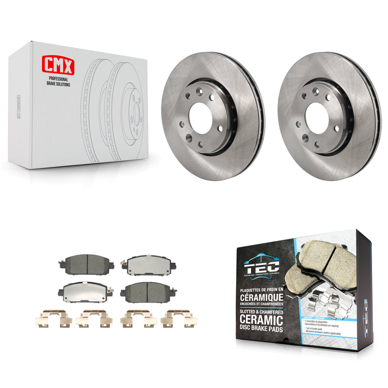 Transit Auto K8T-104506 Disc Brake Kit for 2020-2023 Nissan Kicks, Nissan Sentra - Front product image