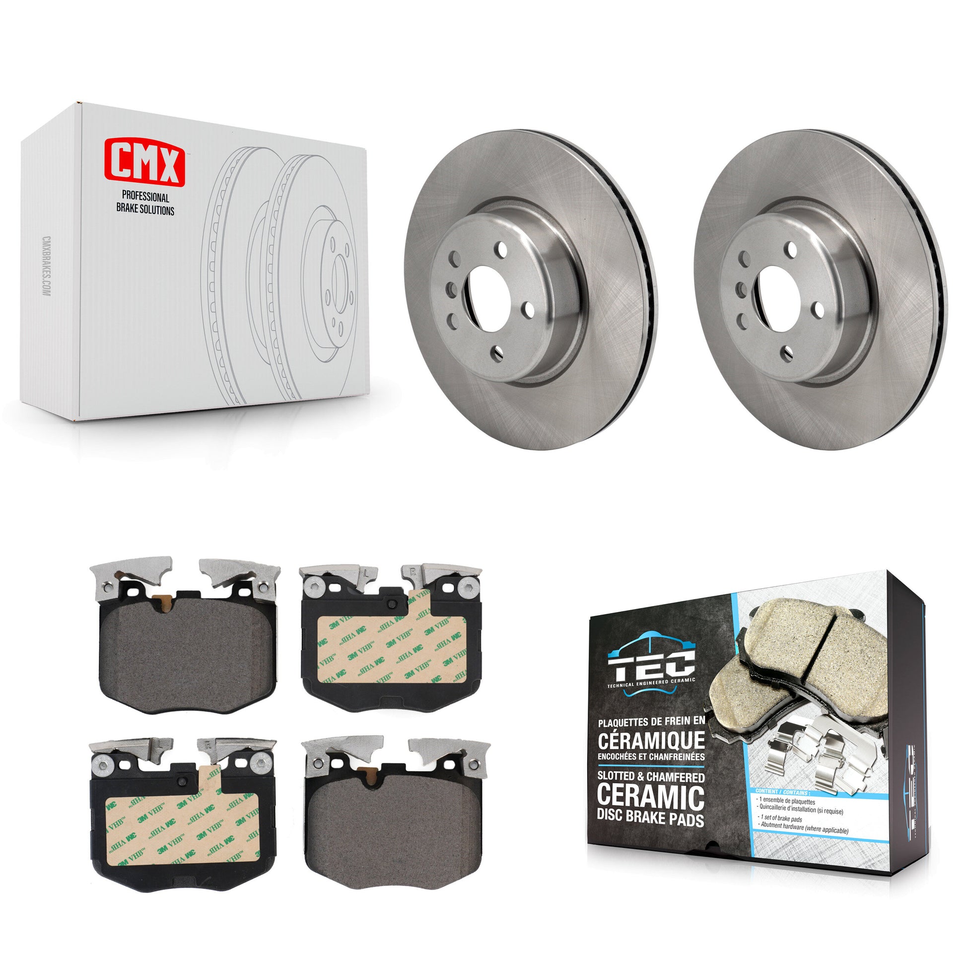 Transit Auto K8T-104508 Disc Brake Kit for 2021-2023 Toyota GR Supra - Front product image