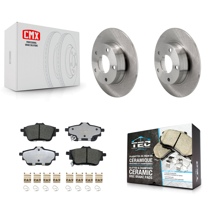 Transit Auto K8T-104529 Disc Brake Kit for 2020-2023 Nissan Sentra - Rear product image