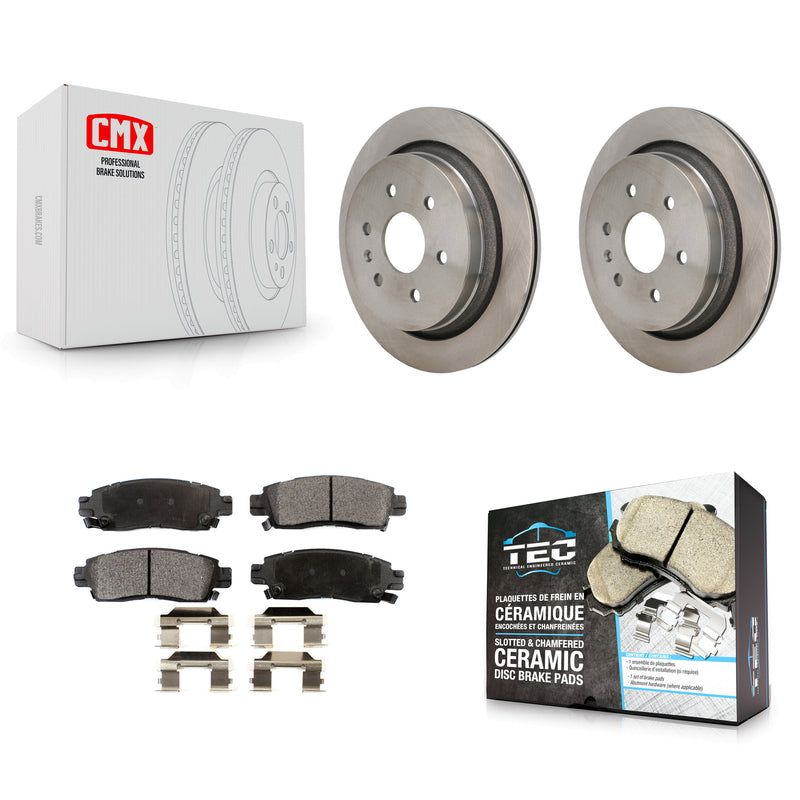 Transit Auto K8T-104532 Disc Brake Kit for 2013-2019 Cadillac XTS - Rear product image