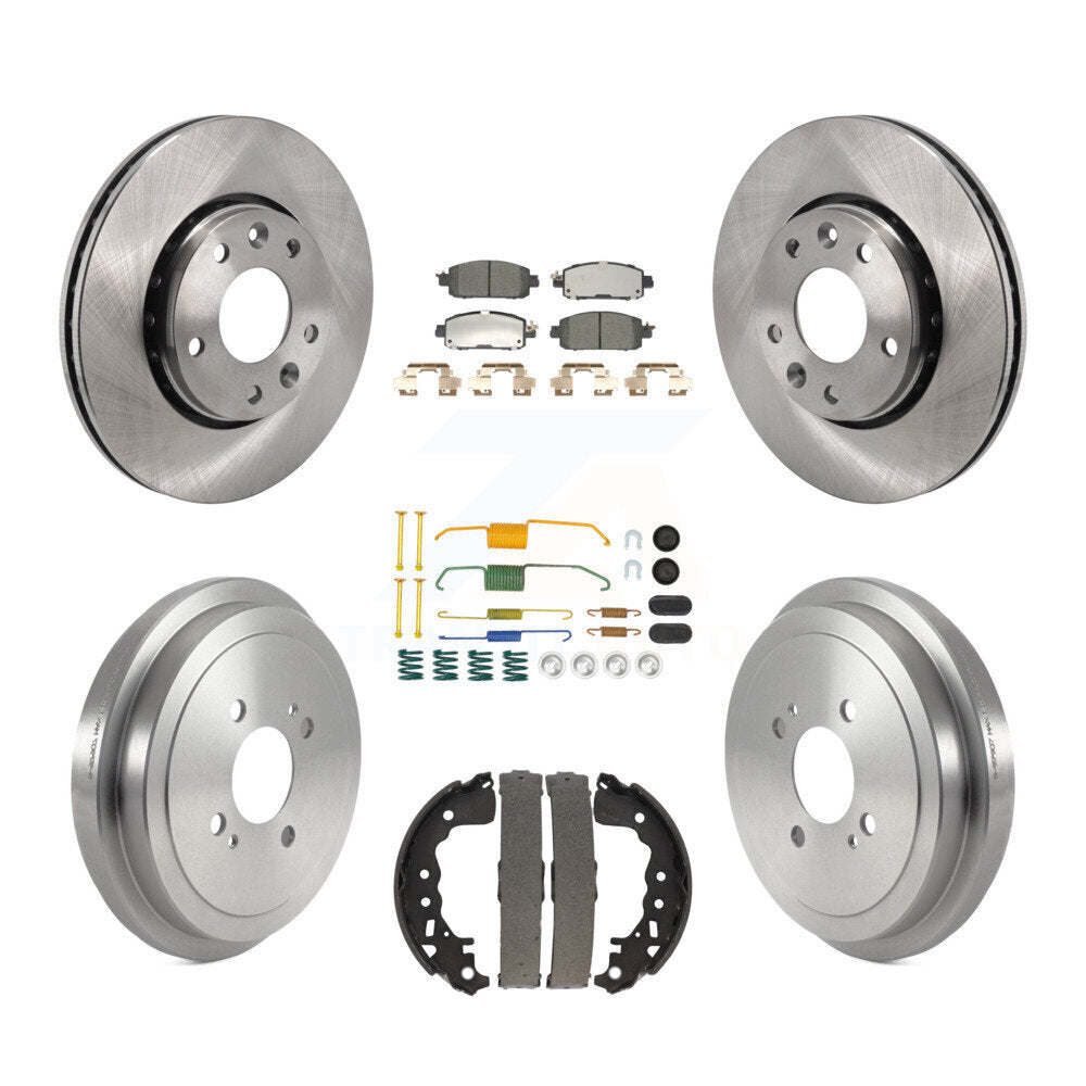 Transit Auto K8T-104533 Disc Brake Kit for 2021 Nissan Kicks - Front and Rear product image