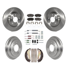 Transit Auto K8T-104538 Disc Brake Kit for 2017-2020 Hyundai Elantra - Front and Rear product image