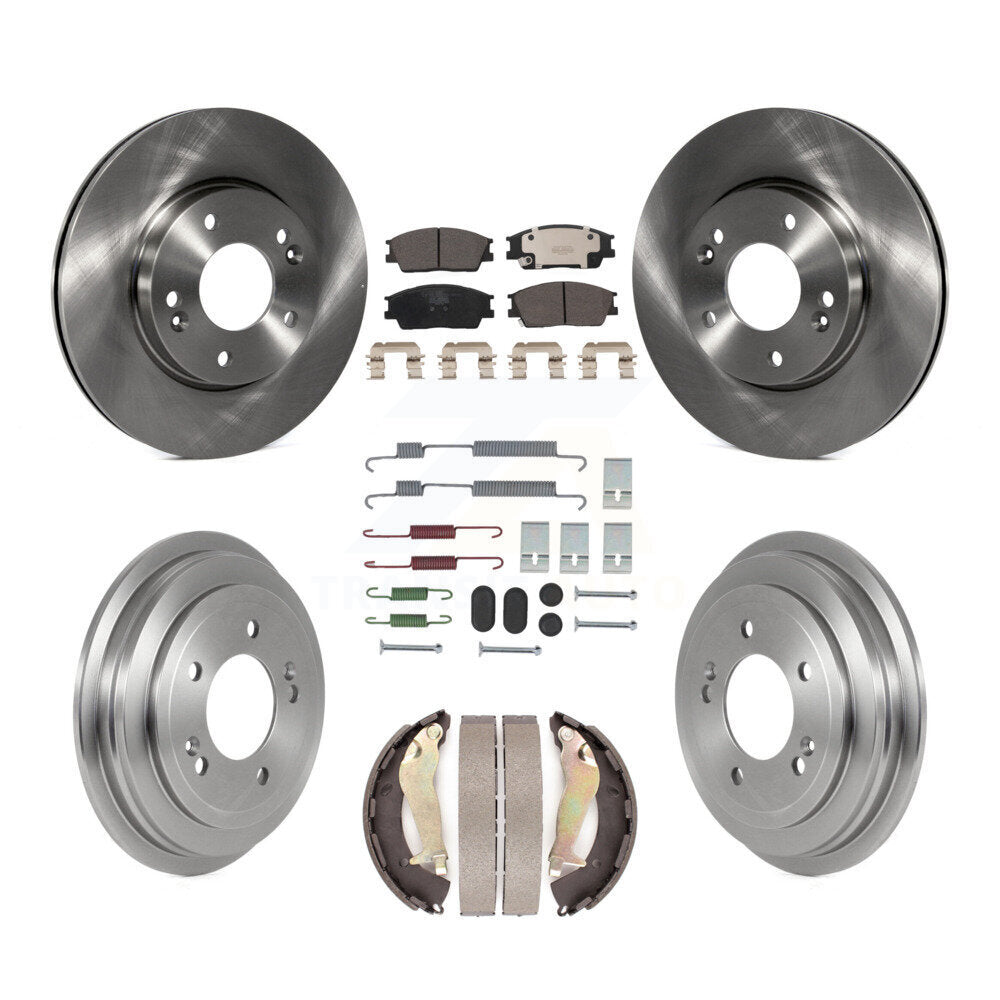 Transit Auto K8T-104539 Disc Brake Kit for 2020-2023 Hyundai Venue - Front and Rear product image