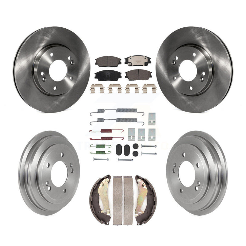 Transit Auto K8T-104539 Disc Brake Kit for 2020-2023 Hyundai Venue - Front and Rear product image