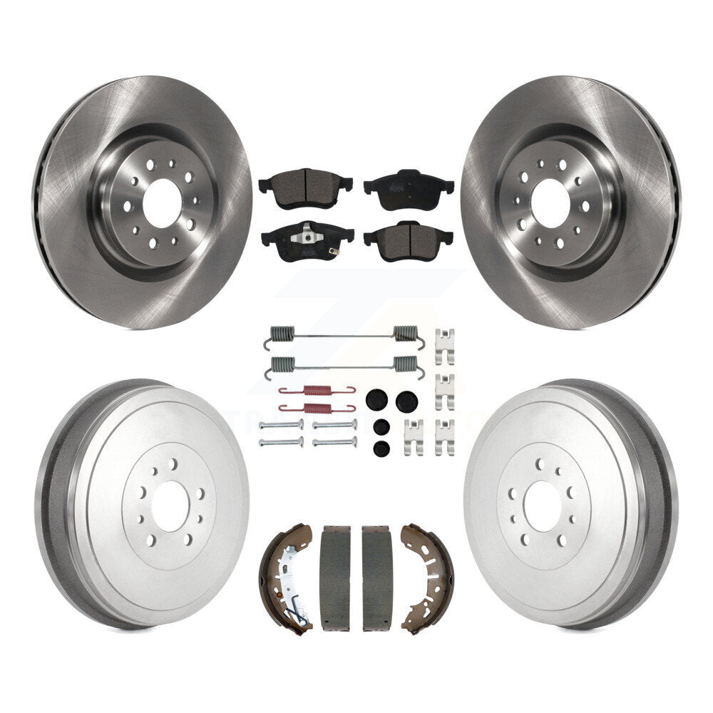 Transit Auto K8T-104543 Disc Brake Kit for 2015-2021 Ram ProMaster City - Front and Rear product image