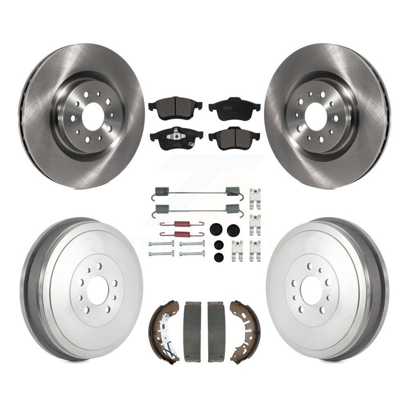 Transit Auto K8T-104543 Disc Brake Kit for 2015-2021 Ram ProMaster City - Front and Rear product image