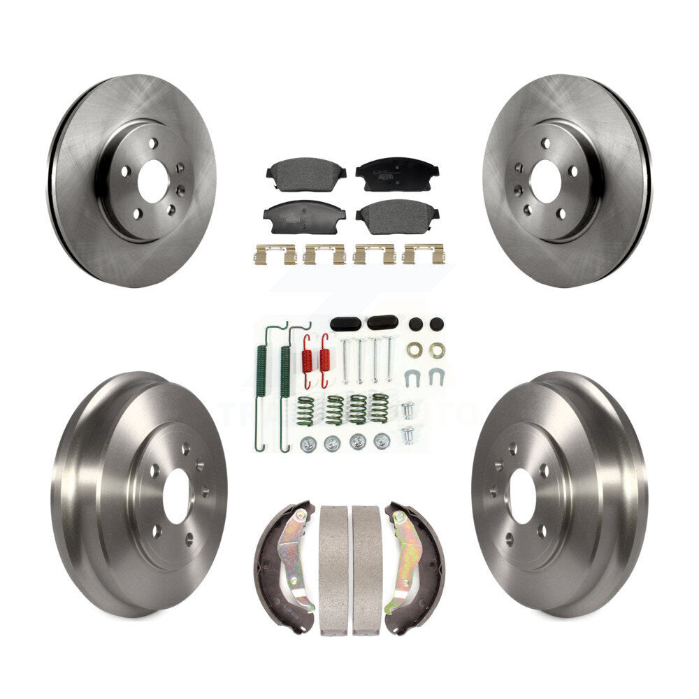 Transit Auto K8T-104548 Disc Brake Kit for 2013-2017 Chevrolet Trax - Front and Rear product image