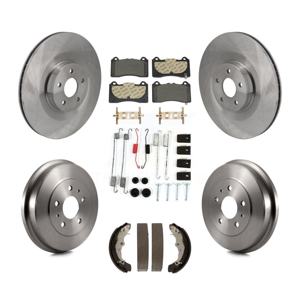 Transit Auto K8T-104549 Disc Brake Kit for 2016-2018 Ford Focus - Front and Rear product image