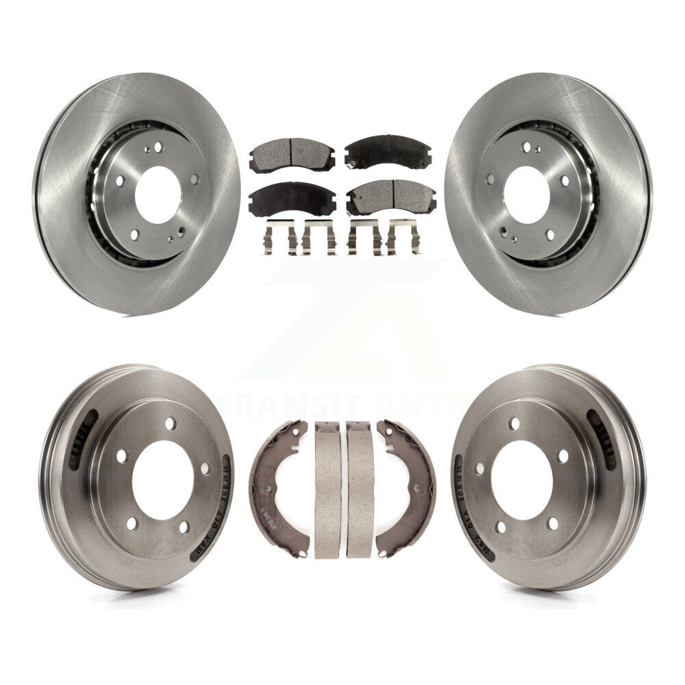 Transit Auto K8T-104550 Disc Brake Kit for 2009 Mitsubishi Lancer - Front and Rear product image