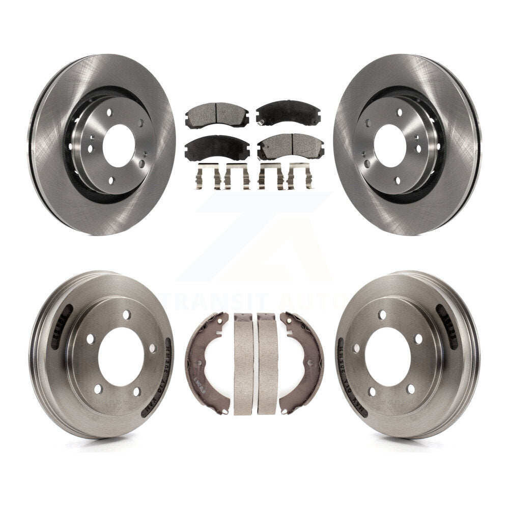 Transit Auto K8T-104551 Disc Brake Kit for 2009 Mitsubishi Lancer - Front and Rear product image
