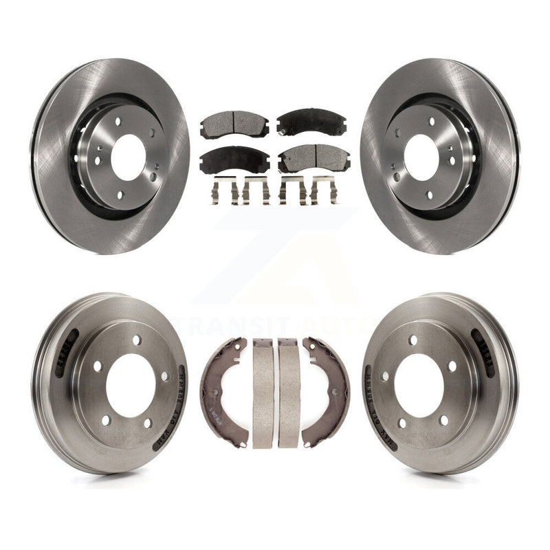 Transit Auto K8T-104551 Disc Brake Kit for 2009 Mitsubishi Lancer - Front and Rear product image