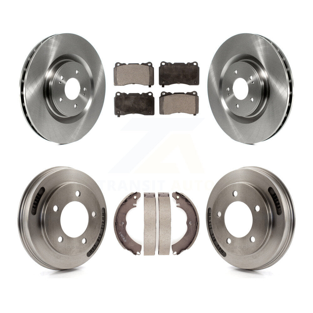 Transit Auto K8T-104552 Disc Brake Kit for 2008-2009 Mitsubishi Lancer - Front and Rear product image