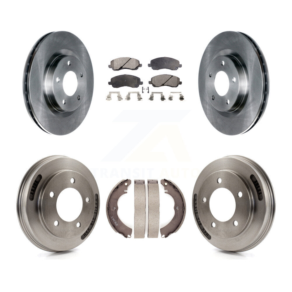 Transit Auto K8T-104554 Disc Brake Kit for 2008-2009 Mitsubishi Lancer - Front and Rear product image
